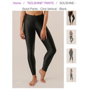 $69 Brazil Pants black Solshine leggings